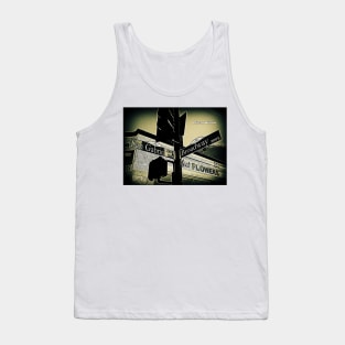 San Gabriel Boulevard & Broadway, San Gabriel, California by Mistah Wilson Tank Top